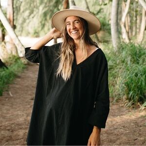 Happy French Gang Black Tunic/Dress